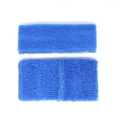 Everything Party 1980's Plain Headband & Wristband Set (11 Colours)