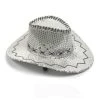 JD Party By Theme Sequin Cowboy Hat - Silver