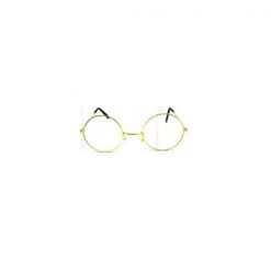 JD Party John Lennon Style Hippie Glasses - Clear