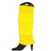 JD Party Leg Warmers - Yellow By Theme