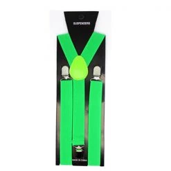 Oceana By Theme Suspenders - Lime Green