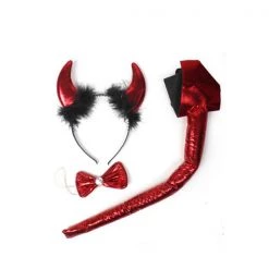 Everything Party 3pc Devil Horn Headband Dress Up Set By Event