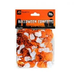 JD Party 30g Halloween Table Scatter - Pumpkin & Skull By Event