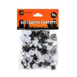 JD Party 30g Halloween Table Scatter - Spider Ghost & Skull