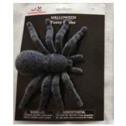 Everything Party 12cm Grey Fuzzy Spider By Event