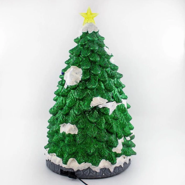 Everything Party Animated Christmas Village With Double Moving Rotating Train Musical And LED Lights