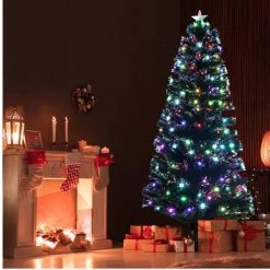 Wish 90cm Green Christmas Tree With Ultra Bright Multicolour Changing LED Lights By Event