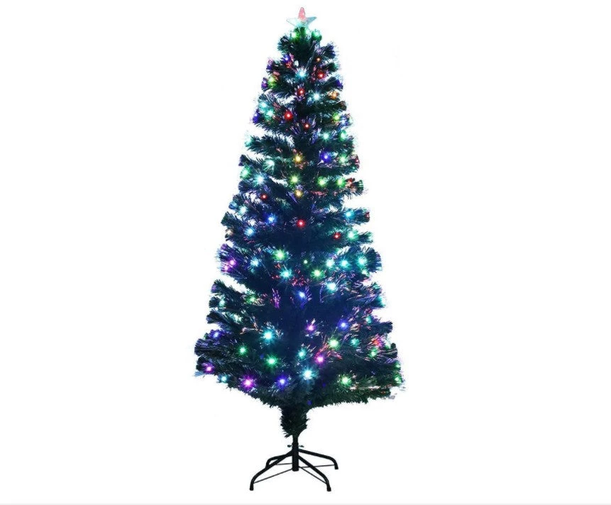 Wish 90cm Green Christmas Tree With Ultra Bright Multicolour Changing LED Lights By Event