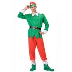 JD Party Adult Traditional Elf Man Costume