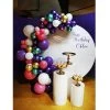 Everything Party Birthday Balloon Garland With 2m Circle Backdrop