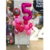 Everything Party 5th Birthday Minnie Mouse Theme Helium Balloon Bouquet Balloons