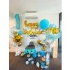 Everything Party 1st Birthday Helium Balloon Bouquet Balloon Decoration Balloons