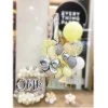 Everything Party 1st Birthday Jumbo Number And 2ft Jumbo Latex Helium Balloon Bouquet Balloons