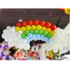 Everything Party Balloons 2m Rainbow Balloon Garland Decoration