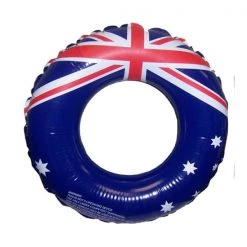 Cut Price Australian Flag Inflatable Swim Ring 90cm
