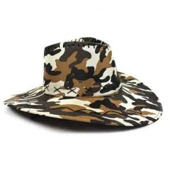 JD Party By Theme Cowboy Hat - Camouflage Brown