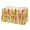 JD Party Hawaii Aloha Hula Table Skirt - Multi
