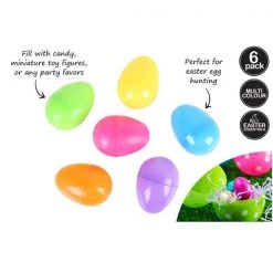 Austwide By Event 6pk Assorted Fillable Easter Eggs