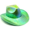 JD Party Metallic Cowboy Hat - Green