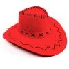 JD Party By Theme Cowboy Hat - Red