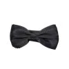 Everything Party Costume Accessories Black Satin Bow Tie