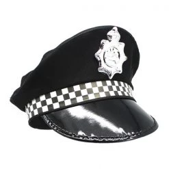 Everything Party By Theme Adult Police Officer Hat (Black, Blue)