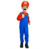 Everything Party Kids Red Plumber Boy Mario Costume