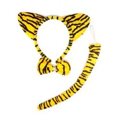 Everything Party 3pc Animal Dress Up Set - Tiger