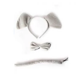 Everything Party Costume 3pc Animal Dress Up Set - Elephant