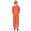 Everything Party Adult Deluxe Orange Prisoner Lady Costume