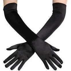 Everything Party By Theme Extra Long Gloves - Black
