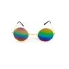 JD Party John Lennon Style Hippie Glasses - Rainbow