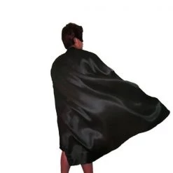 Everything Party Long Cape - Black Costume