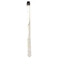 Everything Party Skinny Party Necktie - White