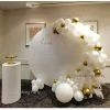 Everything Party 50th Birthday Balloon Garland With 2m White Acrylic Board Balloons