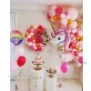 Everything Party Unicorn Party Balloon Garland With Wreath And Helium Balloons Set