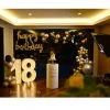 Everything Party 18th Birthday Balloon Garland With 1m LED Number Lights Set Balloons