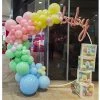 Everything Party Baby Shower Balloon Garland With BABY Boxes Balloons