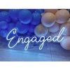Everything Party Party Hire - Engaged Neon Light Sign Party Decoration By Event
