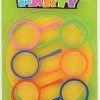 Everything Party Party Accessories 6 MAGNIFYING GLASSES