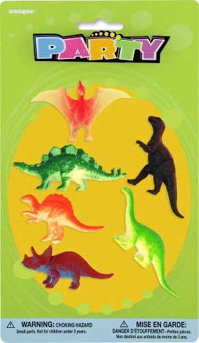 Everything Party 6pk Dinosaurs Party Accessories