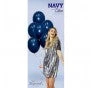 Qualatex Balloons 11" DTX Plain Latex Balloon - Navy Blue