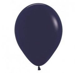 Qualatex Balloons 5" DTX Plain Latex Balloon - Navy Blue