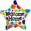 Hallmark Balloons 18" Welcome Home Star Shape Foil Balloon