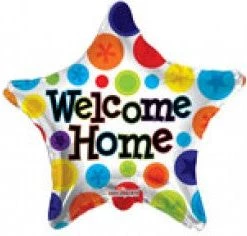 Hallmark Balloons 18" Welcome Home Star Shape Foil Balloon