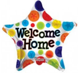 Hallmark Balloons 18" Welcome Home Star Shape Foil Balloon