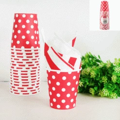Everything Party 20pk Paper Cups - Red Dot