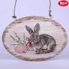 Austwide By Event Easter Bunny Plaque Wooden Hanging Sign
