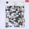 Everything Party 20g Luxe Confetti - Black & White & Gold