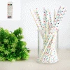 Everything Party All Birthday 20pk Paper Straws - Multi Dotty